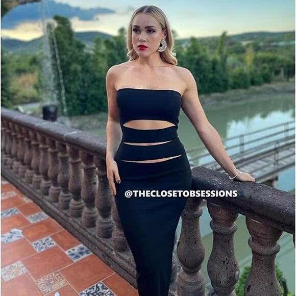 ZARA BLOGGER FAVE!!! Fitted Midi Dress NWT LAST ONE!!! - Picture 3 of 16